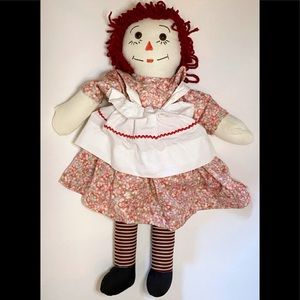 Handmade Raggedy Ann doll